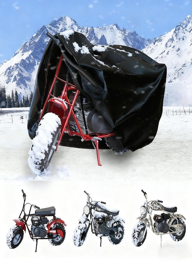 Chikia Mini Bike Cover Outdoor,Minibike Cover Waterproof,Compatible with Coleman CT200U CT200U-EX BT200X RT200 B200R B200RSV Massimo CT 70s Baja Trail Master Accessories,Protection,Dustproof - Image 1
